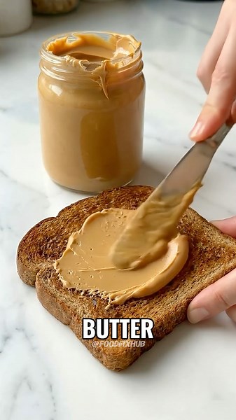 Creamy Peanut Butter With 1 Ingredient 🥜🔥