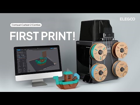 How to do Multicolor Printing on Centauri Carbon 2 Combo | Step-by-Step Tutorial