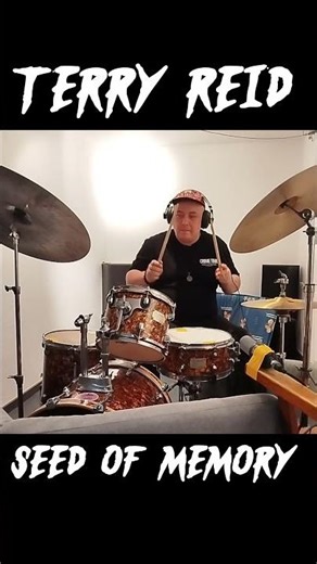 Terry Reid - Seed of Memory (DrumCover) 🔥💜🥁 #classicrock #drumcover #legendarysongs