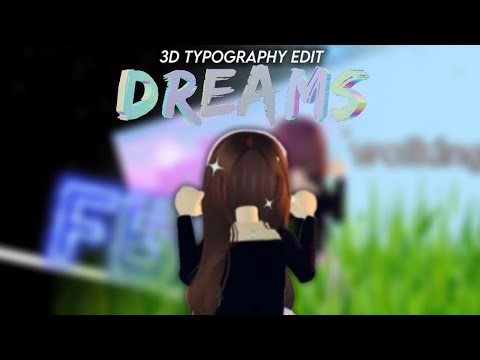 DREAMS | mobile typography RMV | ‪@thegixelle‬ #giseleseditcomp
