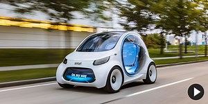 Smart Vision EQ fortwo concept: Llega el carsharing del futuro