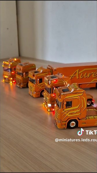miniatures leds routier sur TikTok