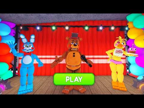 FNAF 2 Prison!! Freddy, Bonnie & Chica Chase Me! 💀🔥) Gameplay #roblox #scaryobby