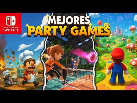 TOP 15 PARTY GAMES IMPERDIBLES en Nintendo Switch (2026) 🔥