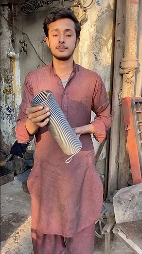 Spring Coil Winding on Lathe Machine – Precision Metal Craftsmanship