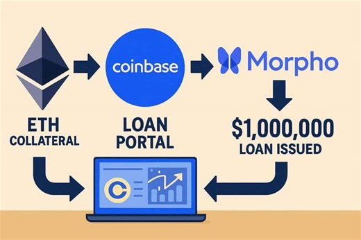 Coinbase Lets You Borrow Up to $1M Using Staked ETH