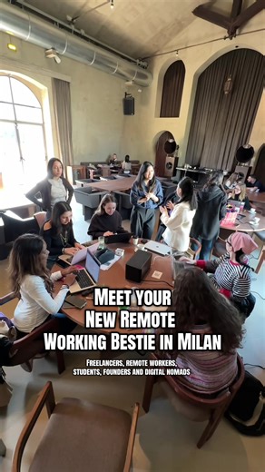 Tired of circling Milan cafés trying to find a laptop friendly spot where you can actually work? ☕💻 This is your solution. Join us for Meet Me Here ✦ Brera Co-Working Club on March 16 at Urban Hive Milano — a beautiful design space in the heart of Brera where our community comes together to work, meet, and connect. Bring your laptop, your projects, and your ideas. Spend a few hours working alongside freelancers, founders, creatives, and remote workers who are also building things in Milan. Your