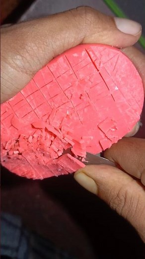 Relaxing Soap Cutting for Stress Relief 😌🧼