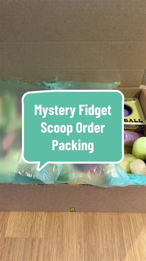 There’s something so satisfying about packing a mystery fidget scoop order ✨ Each scoop is carefully hand-packed and filled with a surprise mix of fidget toys and sensory items designed to support stress relief, anxiety, focus and regulation. Our mystery scoops are loved by children, teens and adults, especially those who are autistic, ADHD, neurodivergent, or simply enjoy tactile, calming fidgets. You might find squishy fidgets, textured sensory toys, soothing hand-held items or focus tools — e