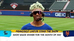 Lindor on 'Show Sauce' award