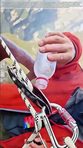 Cooling the Descent: How Water Tames a Friction-Heated Rope