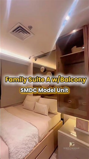 SMDC Model Unit Tour (Family Suite A with balcony)