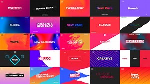 Wave - 25 Typography Scenes | Premiere Pro