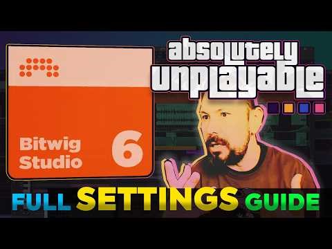 Bitwig Studio 6 Complete Settings Guide || Optimization & Tweaking