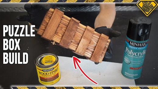 How to build a mysterious secret wooden puzzle box today