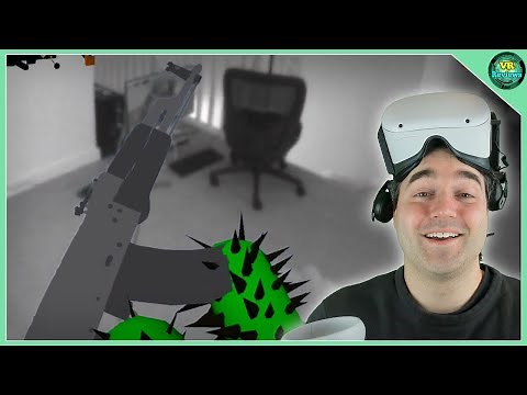 Augmented Reality For The Oculus Quest 2 Is Here! Gameplay From Two SideQuest AR Tech Demos.