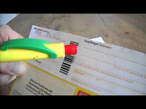 Instructions: Fill out the parcel label - Send the parcel