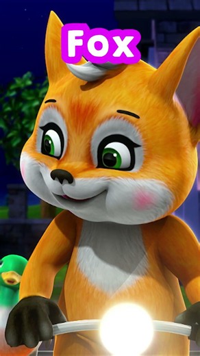Guess the Animal! 🦊 Kids Happy Place #Shorts