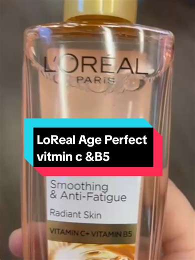 Age perfect toner ,vitman c toner ,skin care routine #loreal #ageperfect #skincareroutinetips #healthyskinjourney #glowingskincare