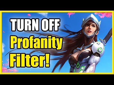 How to Turn OFF Profanity Filter in Overwatch 2 (Fast Tutorial)