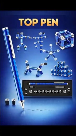 Magnetic Fidget Pen 2026 – Cool Stress Relief Gadget That Actually Writes (Best Desk Toy?)