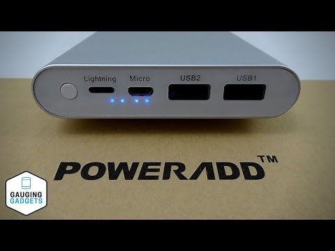 Poweradd 20000mAh Portable Battery Review - Pilot 4GS Plus Power Bank
