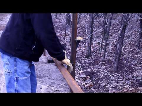 Pipe rack (drill stem) when building a Pipe Fence