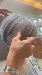 1.7M views · 9.3K reactions | 减龄发型之花白头设计V 在日常生活中 像这个姐姐一样有花白头困扰的女性不在少数 可能是遗传也可能是年龄大了。在这样的发型状态下 一定好好吧头发收拾去了 不染真的会很好显老 也不好看 剪出好看适合自己的发型很重要 就算花白也无所谓 #减龄发型 ＃发型分享 #花白头发＃白头发 #白头发怎么办 #拯救白头发 | 剪发妙招分享 Pro Haircut Tips | Facebook