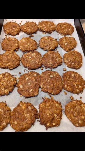 Quick Dessert: ANZAC Biscuits #recipe #cooking