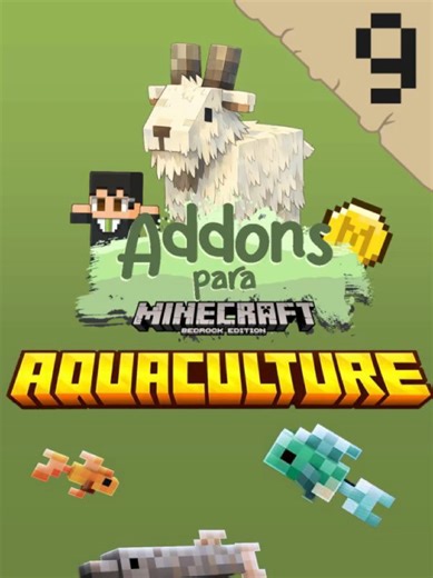 Este mod cambia la pesca en Minecraft 🐟 Addon aquaculture #Minecraft #minecraftaddon #minecraftmods #minecraftsurvival #modsdeminecraft