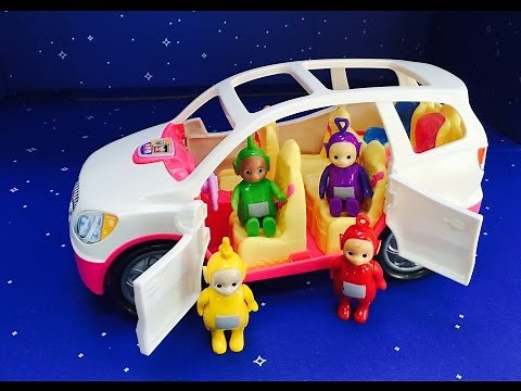 TELETUBBIES Toys Fisher Price Van Ride!