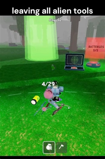 Which alien tool is favourite in these? #roblox #99nightintheforest #trending #gaming #viral