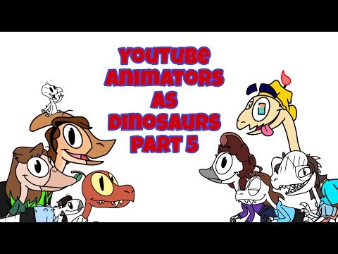 TheRaptorGang: YouTube animators as dinosaurs part 5