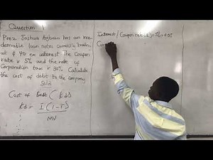 BUSINESS FINANCE(Cost of Debt[kd]-Practical Problem Solved📝)