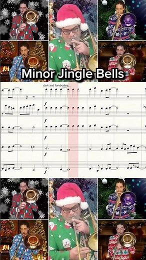 Minor Jingle Bells with ‪@SashaRomeroMusic‬ #trombone #christmas #holidayhorns