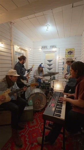 A little Cissy Strut🐈🐈 #themeters #cover #jam #porchjam #newmusic #shorts