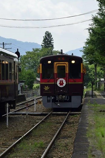わたらせ渓谷鉄道 足尾駅 この時期珍しい トロッコわっしー号 襲来!!! #わたらせ渓谷 #トロッコ列車