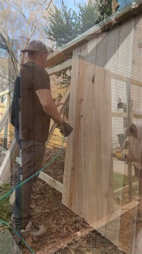 Fast Fence Installation with a Pneumatic Nail Gun! 🔨