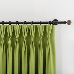 French Pleat Linen Look Curtains - Living Room Drapes - 18 Colors - Etsy