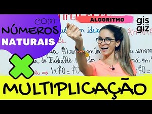 MULTIPLICAÇÃO DE NÚMEROS NATURAIS