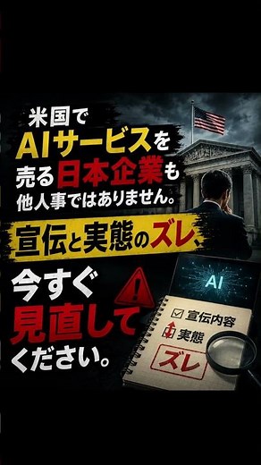【海外法規制：FTC法違反事例】米国大手メディア企業Cox Media Group他2社、虚偽のAIマーケティング表示で合計約1.5億円の支払いが命じられる予定（公表日2026年5月21日）#ftc
