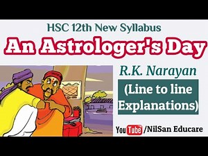 12th English New Syllabus | An Astrologer's Day by R. K. Narayan class 12 in Marathi |