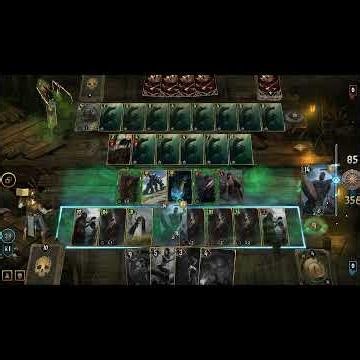 Not a Close game in Gwent Rogue Mage