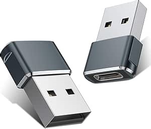 Basesailor USB to USB C Adapter for iPhone 17 Pro Max,16 15 Charger Adapter 2Pack,Type C Female to USBA Male Converter for Apple Watch iWatch S11 S10 SE,AirPods Pro 3 4,iPad mini 7 6 Air 5,Samsung S25