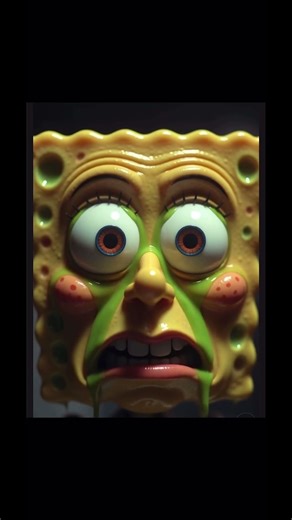 Does this officially ruin SpongeBob for you? #aihorror #disturbing #creepypasta #fyp #uncannyvalley