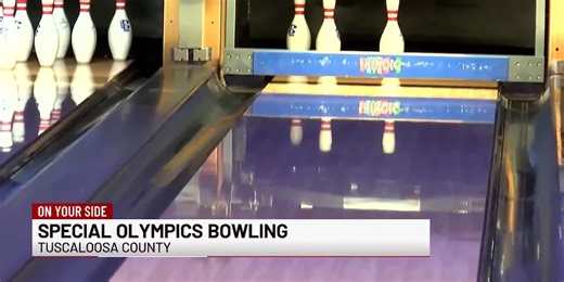 Special Olympics bowling in Tuscaloosa County