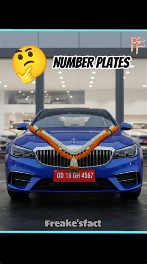 types of number plate in india 🤔 part-2 | facts mine #facts #shorts