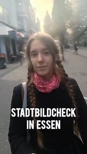 A young German woman takes a stroll through her town. https://x.com/Lukreta_/ | For A Traditional Britain