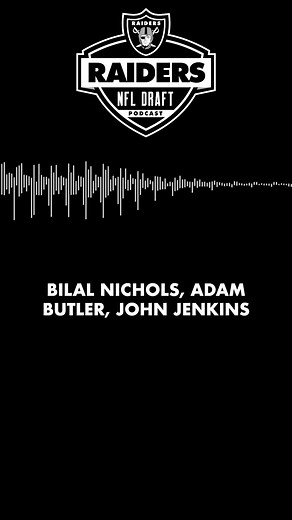 Tap in to an all-new Raiders NFL Draft Podcast 🎙️ #RaiderNation | Las Vegas Raiders