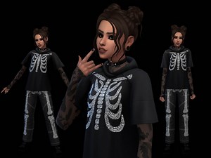 Goth / Sims 4 Female Clothing Sets